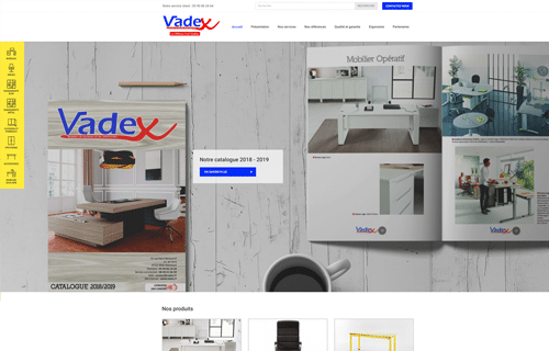 Site vitrine Vadex